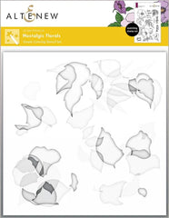 Nostalgic Florals Simple Coloring Stencil Set (3 in 1)
