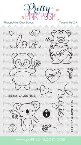 Heart Critters Stamp Set