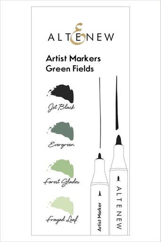 Artist Markers Green Fields Set