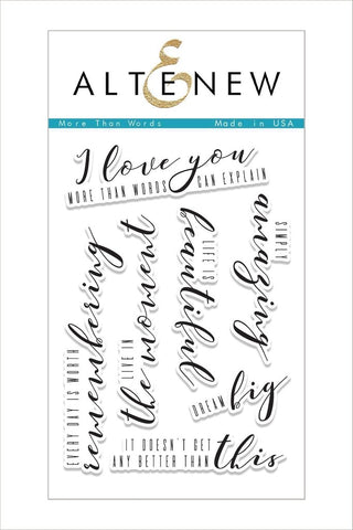 More Than Words Stamp Set