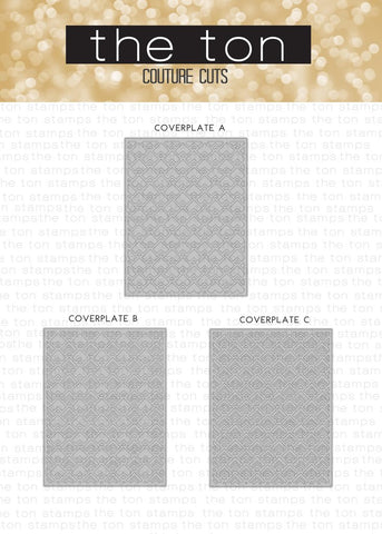 Ensemble de matrices de plaque de recouvrement Geo Mountain (A+B+C)