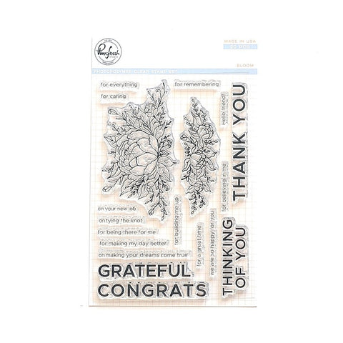 Bloom stamp set - RETIRING