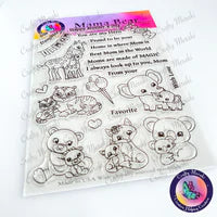 Mama Bear Stamp Set