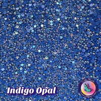 Pierres précieuses d'opale indigo Meraki
