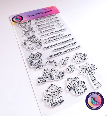 True Chimpion Stamp Set