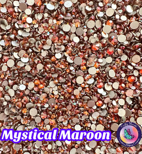 Meraki Sparkle Mystical Maroon Illusion