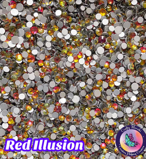 Meraki Sparkle Red Illusion
