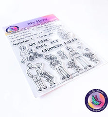 My Hero Stamp Set*
