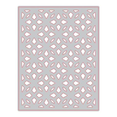 Winter Prism Cover Plate - Middle Honey Cuts - RETIRING
