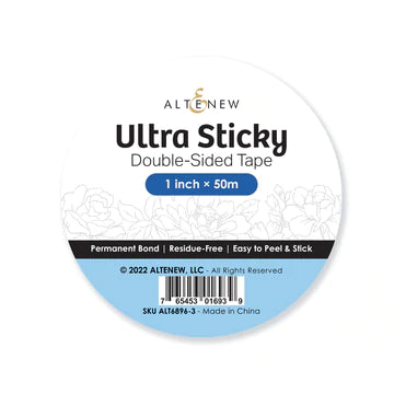 Ultra Sticky Double Sided Tape (1 inch × 50m)