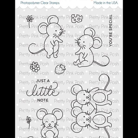 Mouse Friends Stamp Set
