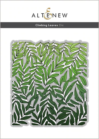 Matrice de feuilles grimpantes