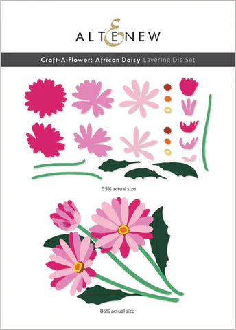 Craft-A-Flower: African Daisy Layering Die Set