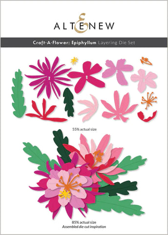 Craft-A-Flower : Ensemble de matrices de superposition Epiphyllum