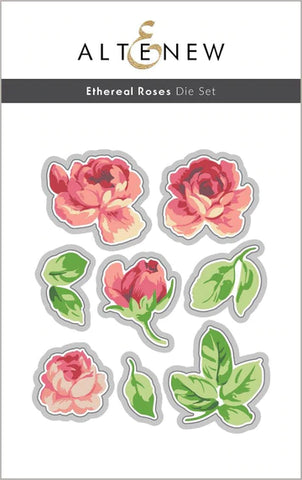 Ensemble de matrices de roses éthérées