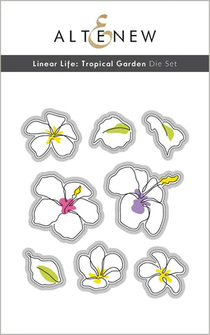 Vie linéaire : ensemble de matrices de jardin tropical