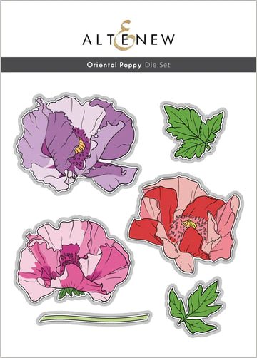 Oriental Poppy Die Set