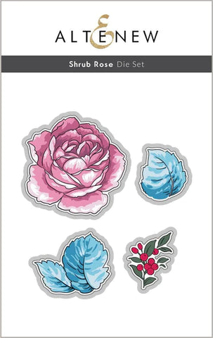 Shrub Rose Die Set - RETIRING