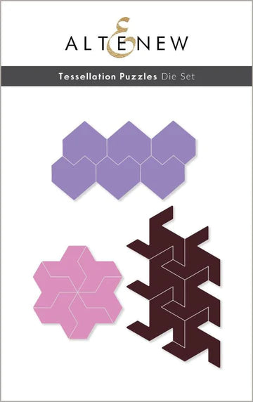 Ensemble de matrices de puzzles de tessellation