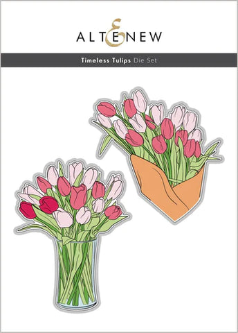 Ensemble de matrices de découpe Tulipes intemporelles