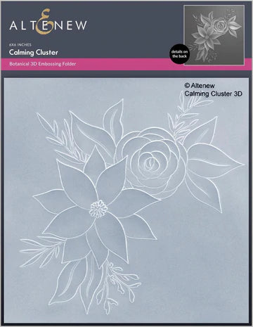 Calming Cluster 3D Embossing Folder