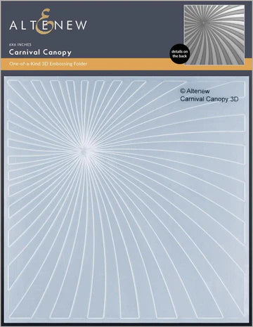 Carnival Canopy 3D Embossing Folder