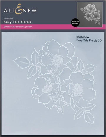 Fairy Tale Florals 3D Embossing Folder