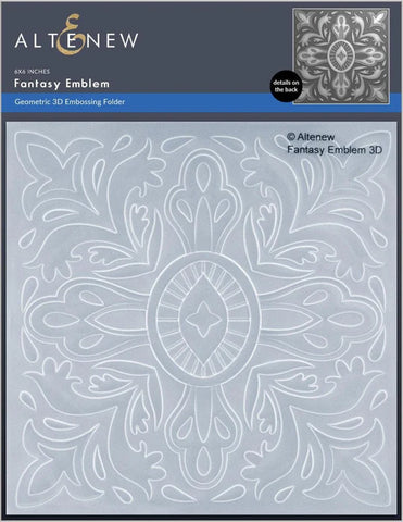 Fantasy Emblem 3D Embossing Folder