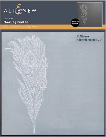 Floating Feather 3D Embossing Folder