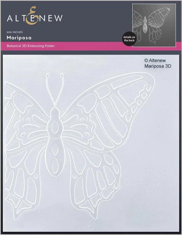 Mariposa 3D Embossing Folder