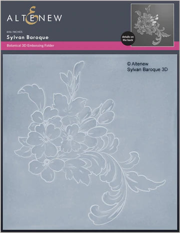 Sylvan Baroque 3D Embossing Folder