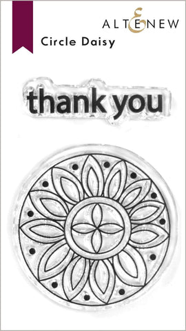 Circle Daisy Mini Stamp Set