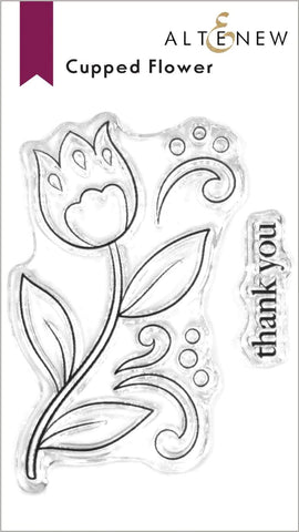 Cupped Flower Stamp Set