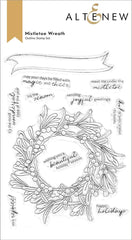 Mistletoe Wreath Stamp Set