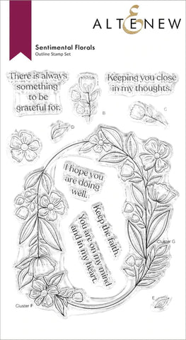 Sentimental Florals Stamp Set