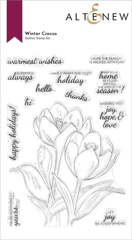 Winter Crocus Stamp Set