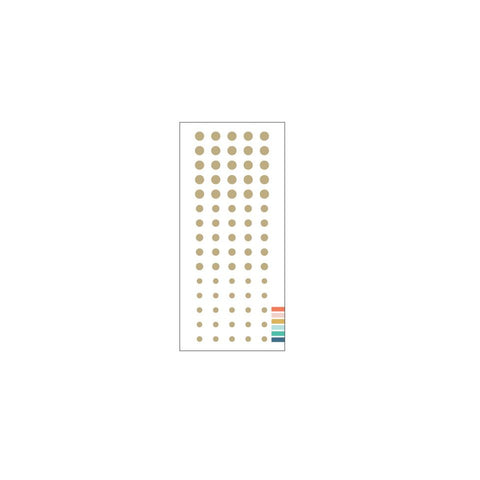 ENAMEL DOTS - Wheat