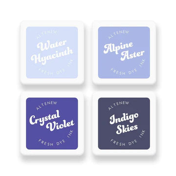 Blue Mountains Fresh Dye Ink Mini Cube Set