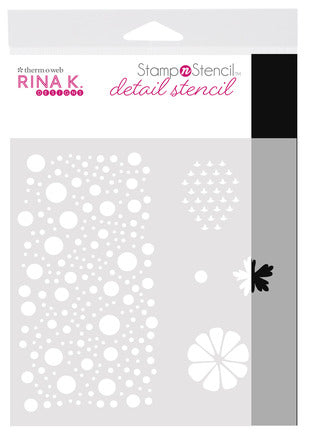 Rina K Designs Sending Sunshine Detail Stencil