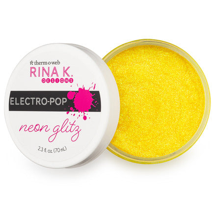 Rina K Designs Glitz Glitter Gel - Hello Yellow