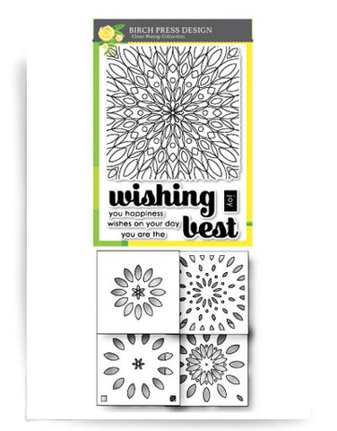 Wishing Mandala Stamp and Stencil Set - February Item of the Month