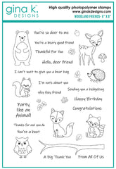 Ensemble de tampons Woodland Friends